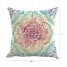 Cotton Linen Colorful Pillow Case Modern Home Car Sofa Cushion Cover Square 45cm   253401017795